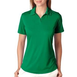 Forest Green UltraClub Cool & Dry Performance Custom Polo Shirt - Women's