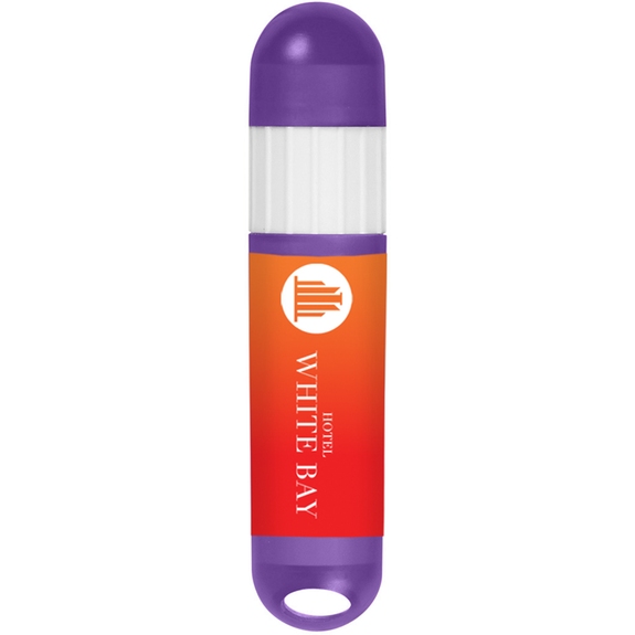 Translucent purple - Promotional Lip Balm and Sunscreen Combo Stick