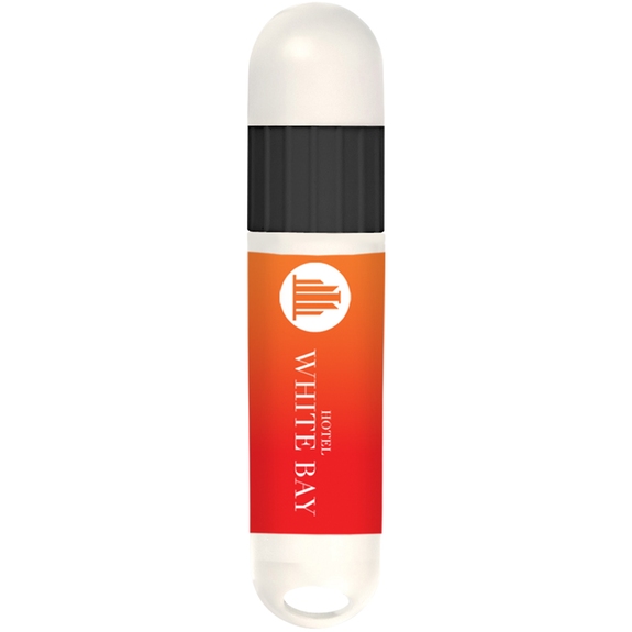 white / black - Promotional Lip Balm and Sunscreen Combo Stick