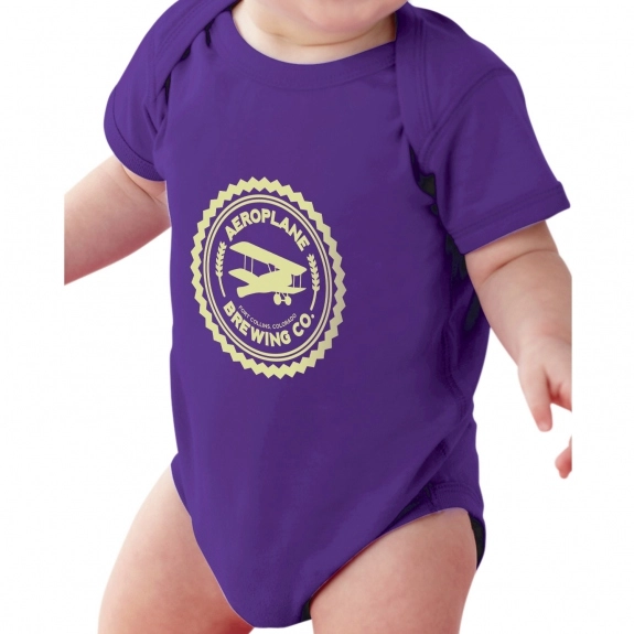 Purple Rabbit Skins Onesies Cotton Jersey Custom T-Shirts