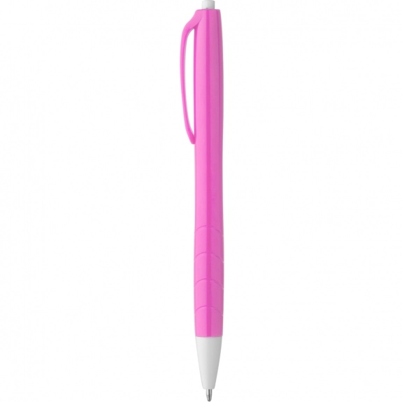 Pink Full Color Click Action Custom Pens