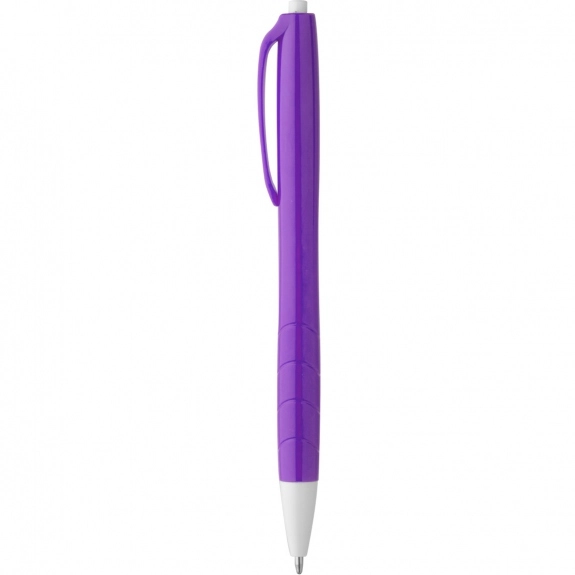 Purple Full Color Click Action Custom Pens