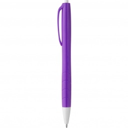 Purple Full Color Click Action Custom Pens