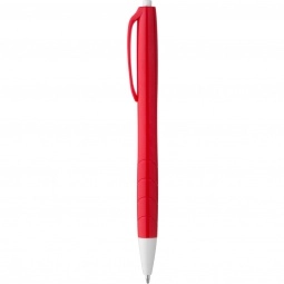 Red Full Color Click Action Custom Pens