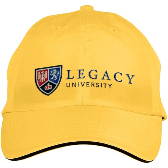 Campus Gold Core365 Reflective Piping Custom Performance Cap