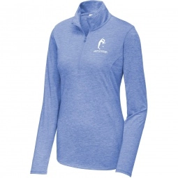 Sport-Tek® PosiCharge Tri-Blend Custom Quarter Zip Pullover - Women's