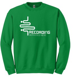 Irish Green - Gildan Heavy Blend Crewneck Sweatshirt 