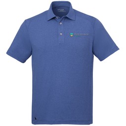 China blue UNTUCKit Performance Custom Embroidered Polo - Men's