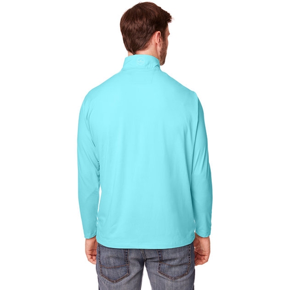 Back - Nautica Saltwater Custom 1/4-Zip Pullover - Men's