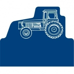 Royal Blue Press n' Stick Custom Calendar - Tractor 