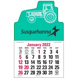 Press n' Stick Custom Calendar - Tractor 
