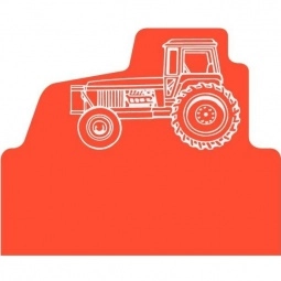 Orange Press n' Stick Custom Calendar - Tractor 