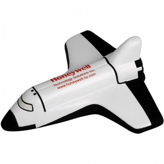 White Space Shuttle Promotional Stress Balls