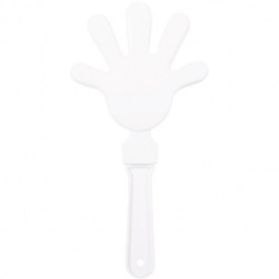 White Hand Shaped Promotional Clapper