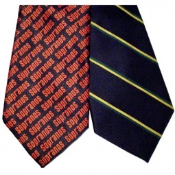 100% Polyester Logo Imprinted Neckties