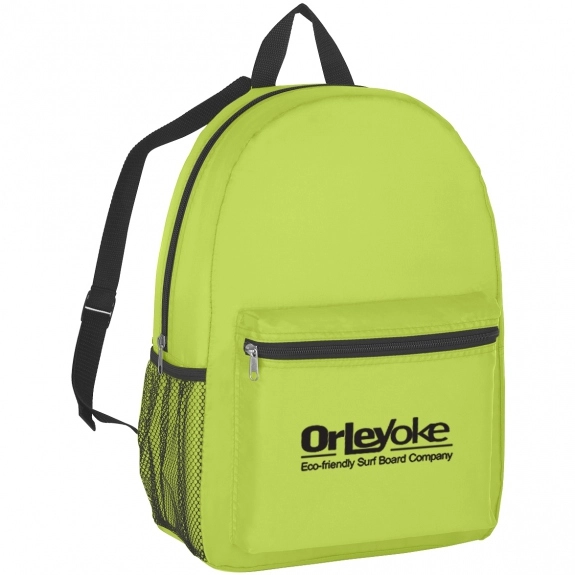 Lime Budget Custom Backpack