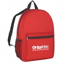 Red Budget Custom Backpack