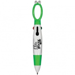 Green 4-in-1 Googly-Eyed Promotional Pen
