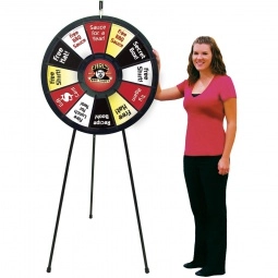 In Use Multi Spin N Win Promotional Prize Wheel Kit