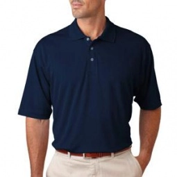 Navy UltraClub Cool & Dry Sport Custom Polo Shirt - Men's