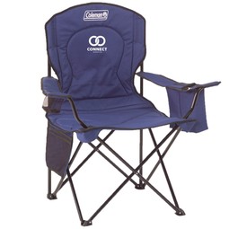Royal Blue Coleman Oversized Cooler Custom Folding Chair