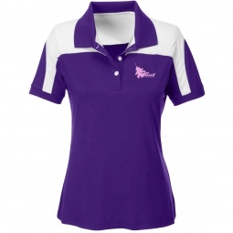Purple Team 365 Performance Custom Polo Shirts - Women's