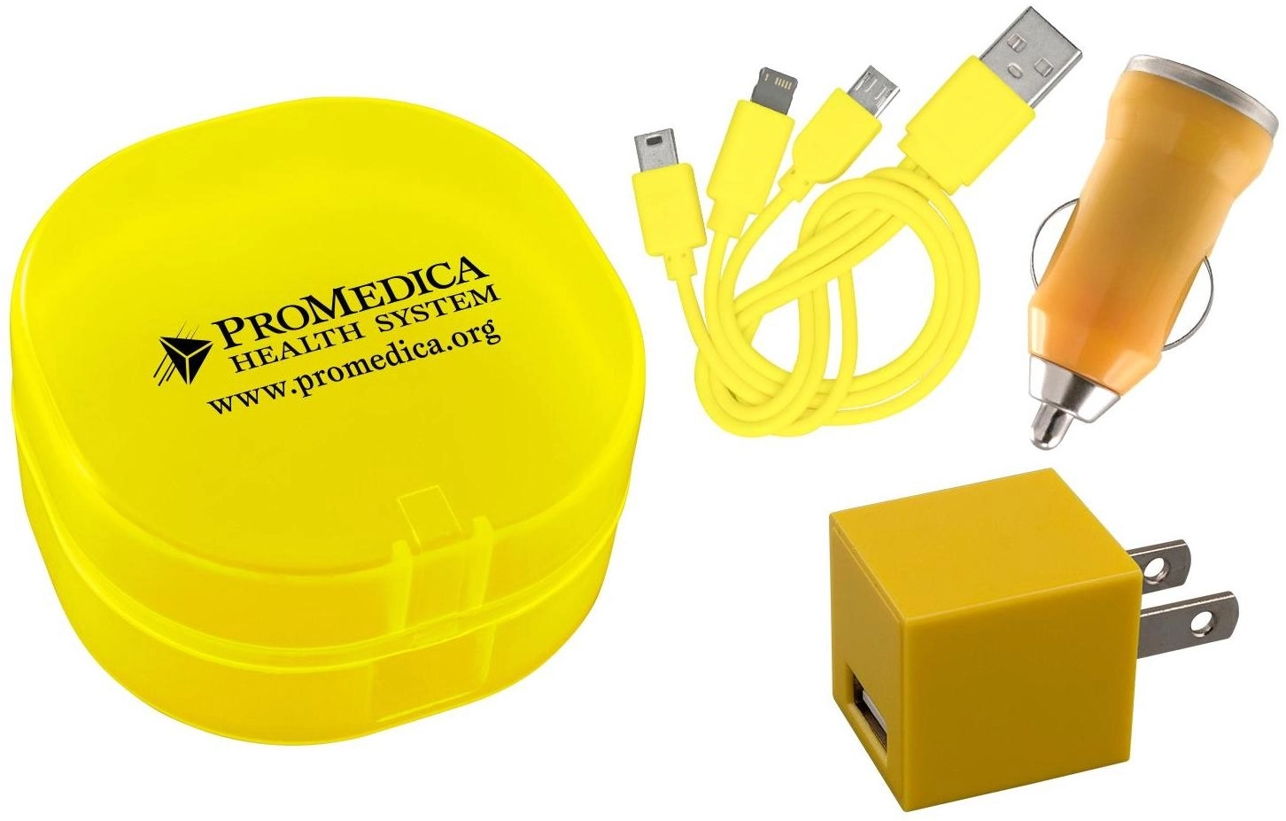 Cell Phone Custom Charger Kit w/ Case ePromos