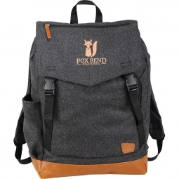 Charcoal - Field & Co. Campster Rucksack Custom Backpack - 19"