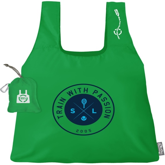 Green ChicoBag Original rPET Promotional Tote Bag - 15&quot; x 17&quot; Gre