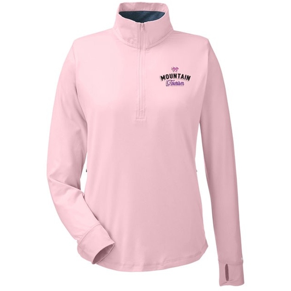 Sunset Pink - Nautica Saltwater Custom 1/4-Zip Pullover - Women's