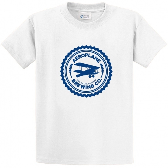 Port & Company Essential Logo T-Shirt - Men's 