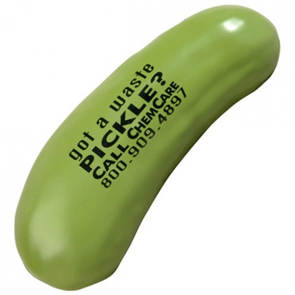 Green Pickle Custom Stress Balls