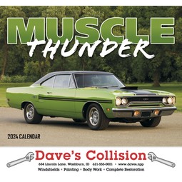 Muscle Thunder - 13 Month Appointment Custom Calendar