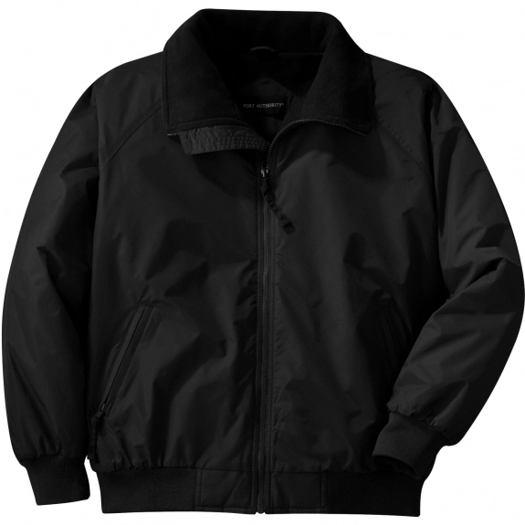 True Black/True Black Port Authority Challenger Custom Jacket - Men's