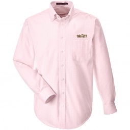 Pink Devon & Jones Button Down Custom Dress Shirts - Men's