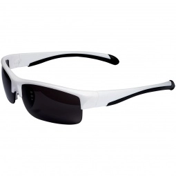 White Sporty Custom Sunglasses