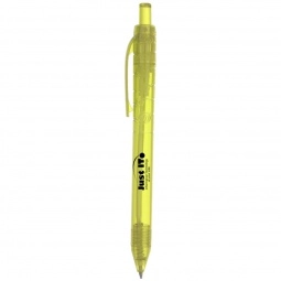 Yellow - Recycled Bottle Custom Click Pen