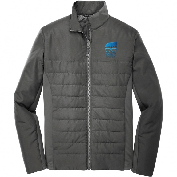 Graphite Port Authority Collective Custom Insulated Jacket - Men's