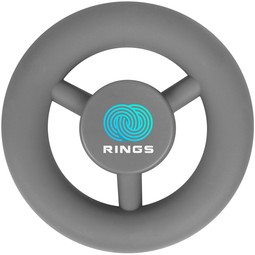 Gray - Whirl Wheel Custom Logo Fidget Spinner