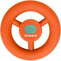Orange - Whirl Wheel Custom Logo Fidget Spinner
