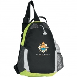 Apple Green Overnighter Promotional Sling Bag by Atchinson
