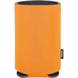 Bright Orange Koozie Collapsible Promotional Golf Tee Kit