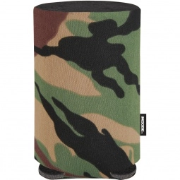 Camouflage Koozie Collapsible Promotional Golf Tee Kit