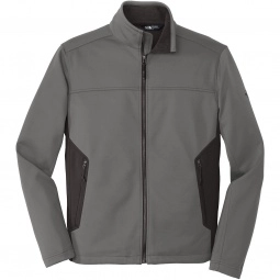 Asphalt Gray/Black The North Face Ridgeline Custom Soft Shell Jacket - Men'