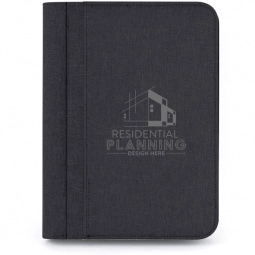 Charcoal 2-In-1 Promotional Portfolio & Power Bank - 4000 mAh
