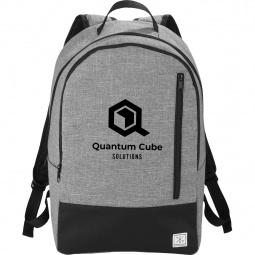 Heather Custom Laptop Backpack - 15"