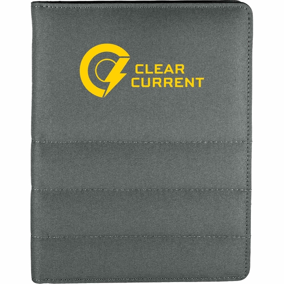 Gray Puffer Jr. Eco-Friendly Writing Pad – 6"x8" Custom Branded Notebook