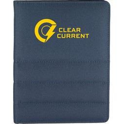 Navy Puffer Jr. Eco-Friendly Writing Pad – 6"x8" Custom Branded Notebook