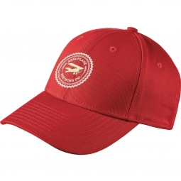Scarlet Red New Era Adjustable Structured Promotional Cap 