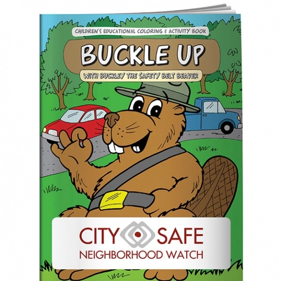 Multi Promo Coloring Book - Buckle Up